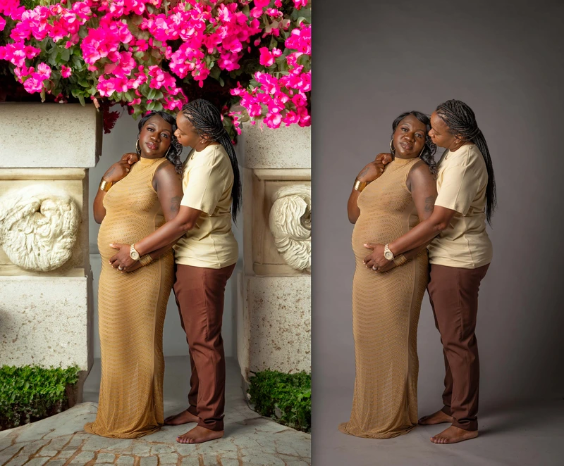 before and after maternity by Motiontography