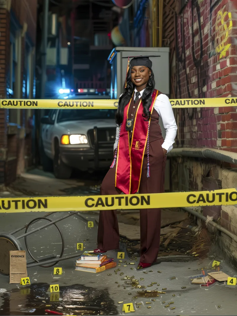 graduation composite after Motiontography retouching