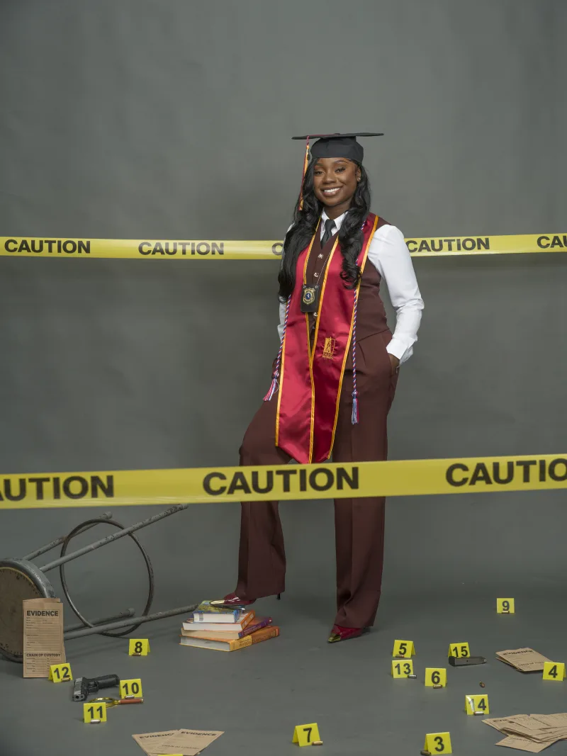 graduation composite before retouching by Motiontography