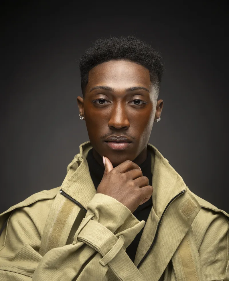 editorial headshot before retouching by Motiontography