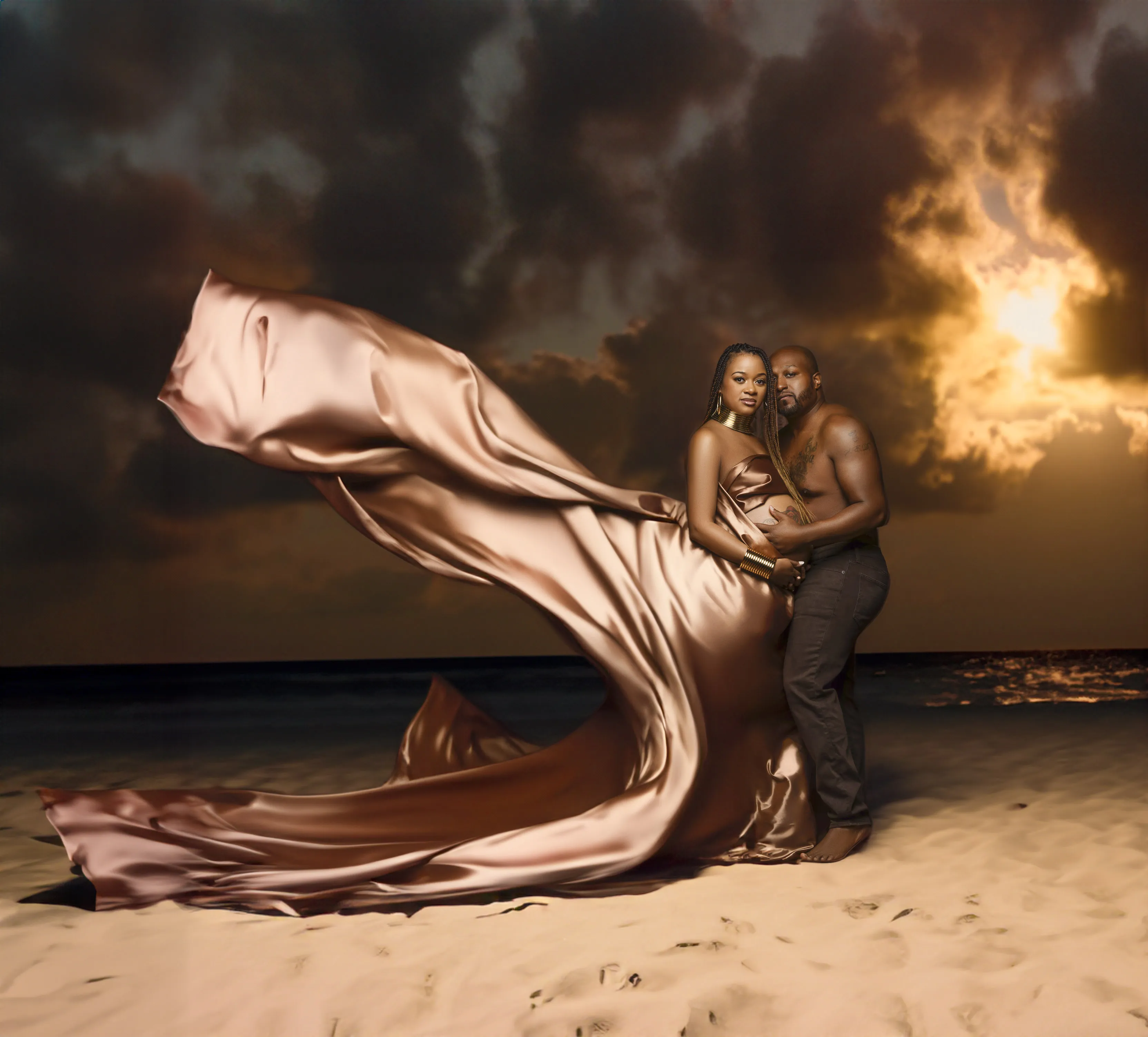 Beach maternity photography...